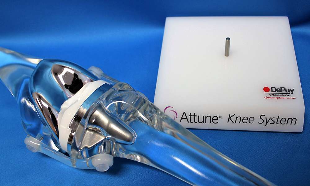 Acrylic knee model