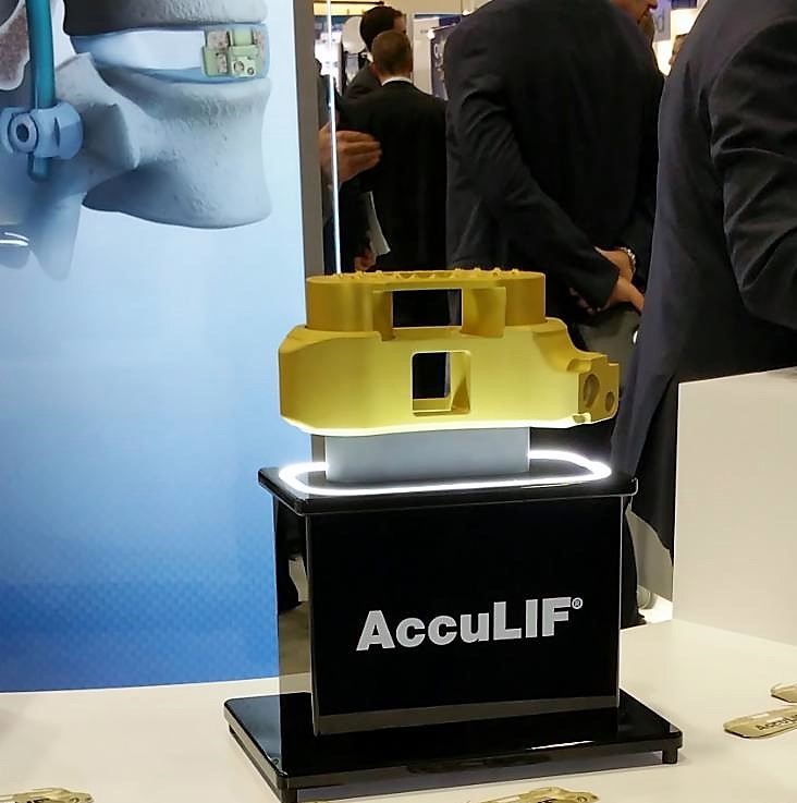 Giant AccuLIF Implant Tradeshow Display AAOS Encoris